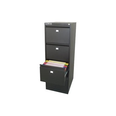 CLASSIFICATORE IN METALLO CUBO 4 CASSETTI 143 NERO