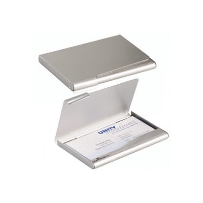 PORTA BIGLIETTI VISITA IN ALLUMINIO BUSINESS CARD BOX