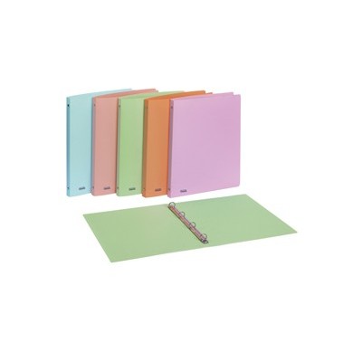 Raccoglitore PPL PSTEL azzurro 26x32mm 4R dorso 15 Favorit