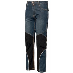 PANTALONE EXTREME STRETCHCOTONE BLU 280GR TG.S