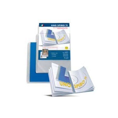 PORTALISTINI C/SPIRALE 22X30-50 BLU UNO SPIRO TI