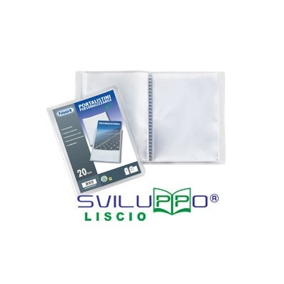 PORTALISTINI PERS. A5 15X21-50 BUSTE TRASPARENTE LISCIO SVILUPPO FAVORIT