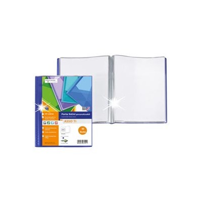 Portalistini personalizzabile ASSO TI 15x21cm 40 buste blu Sei Rota