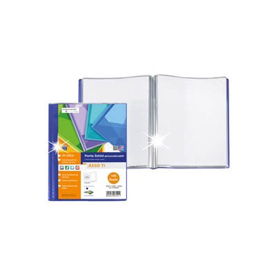 Portalistini personalizzabile ASSO TI 15x21cm 100 buste blu Sei Rota