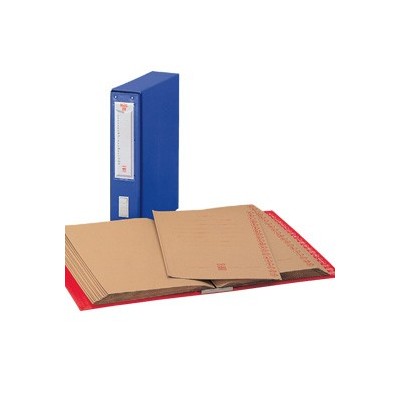 CLASSIFICATORE NUMERICO MEC 12 BLU 23X32CM, DORSO 7CM