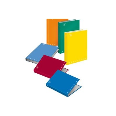 RACCOGLITORE 4 ANELLI 25mm MONOCROMO A5 18,5X22CM PIGNA