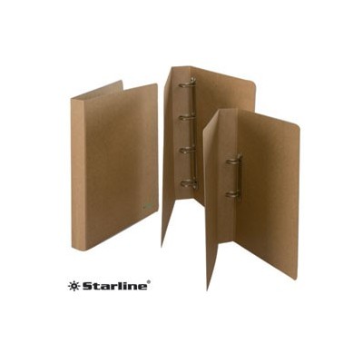 RACCOGLITORE 22x32CM 2 ANELLI D.30 LUNA FSC CARTONE ECO STARLINE