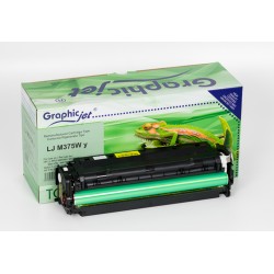 TONER HP CE412A GIALLO   ECOREFILL  2600 PAG.