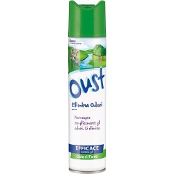 DEODORANTE OUST SPRAY    300ML. ELIMINAODORI