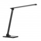 LAMPADA SCRIVANIA        LED POPY NERA/VETRO