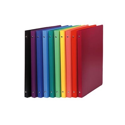 RACCOGLITORE PP OPACO A4 4 ANELLI 30MM COLORI ASS.