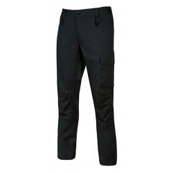 PANTALONE BRAVO TOP NERO IN PVC ELAST.2% TG.M