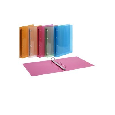 Raccoglitore Lumina 22X30 4 TONDI D30 PP colori ASS Favorit - Conf da 10 pz.
