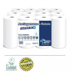 CONF.12 RT ASCIUGAMANI   CELLULOSA 2VELI 60MT