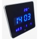 77824 OROLOGIO DIGITALE  LED ALBA 28x28x3,4