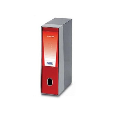 REGISTRATORE UNICO 06/5018 ROSSO D.8 C/CUST.F.TO PROTOCOLLO