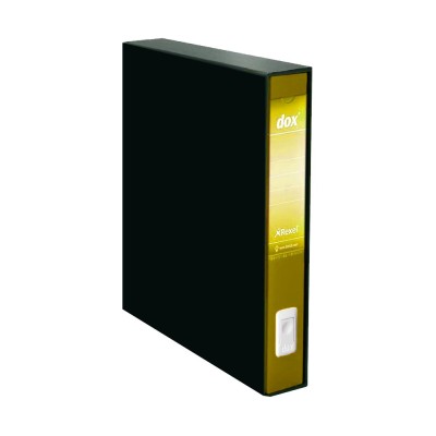 REGISTRATORE NEW DOX 5 GIALLO DORSO 5CM F.TO PROTOCOLLO