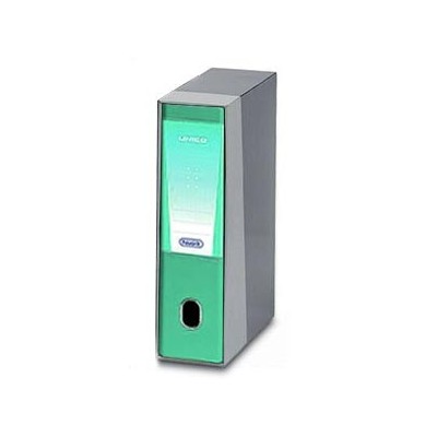 REGISTRATORE UNICO 06/5018 VERDE ACQUA D.8 C/CUST.F.TO PROTOCOLLO