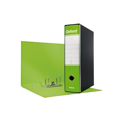 REGISTRATORE OXFORD G85 VERDE LIME DORSO 8CM F.TO PROTOCOLLO