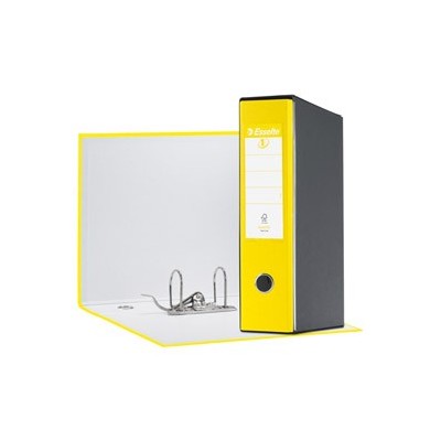 REGISTRATORE EUROFILE G55 GIALLO VIVIDA DORSO 8CM F.TO PROTOCOLLO