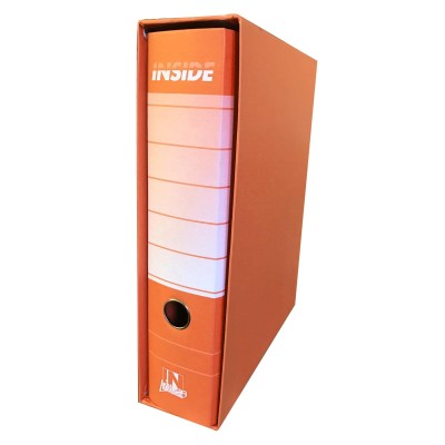49100 REGISTRATORE INSIDE 6 ARANCIO PROT.8 28X35X8