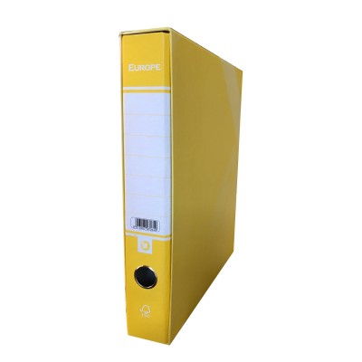 REGISTRATORE "EUROPE"     PROT. DORSO 5 GIALLO