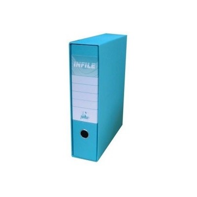 41279 REGISTRATORE INFILE PLAST.PROT.D.8 AZZURRO