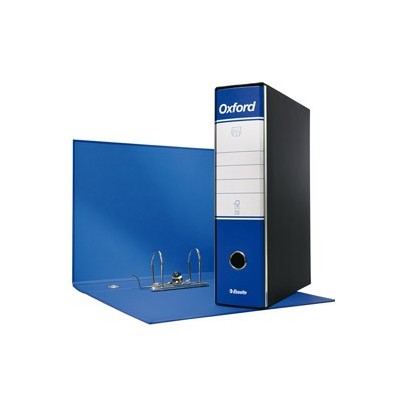 REGISTRATORE OXFORD G83 BLU DORSO 8CM F.TO COMMERCIALE
