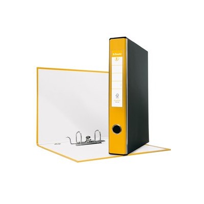 REGISTRATORE EUROFILE G52 GIALLO DORSO 5CM F.TO COMMERCIALE