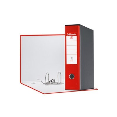 REGISTRATORE EUROFILE G53 ROSSO DORSO 8CM F.TO COMMERCIALE