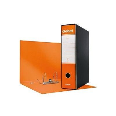 REGISTRATORE OXFORD G83 ARANCIO DORSO 8CM F.TO COMMERCIALE
