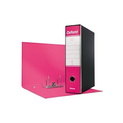 REGISTRATORE OXFORD G83 FUCSIA DORSO 8CM F.TO COMMERCIALE