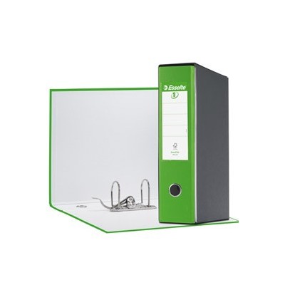 REGISTRATORE EUROFILE G53 VERDE VIVIDA DORSO 8CM F.TO COMMERCIALE
