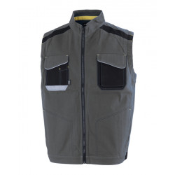 GILET ULTRA FLEX 98%     COTONE GRIGIO TG.XXL