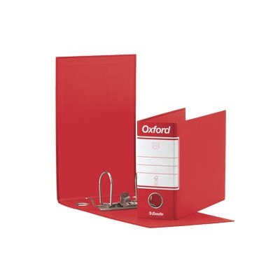 REGISTRATORE OXFORD G81 ROSSO DORSO 8CM F.TO MEMORANDUM