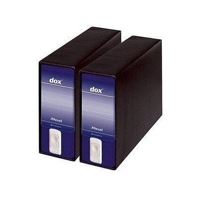 REGISTRATORE DOX 3 BLU   DORSO 8 F.TO MEMORANDUM