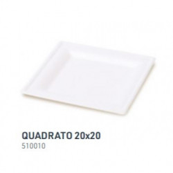 05904 CF.50 PIATTI       QUADRATI PIANI 20CM GR850