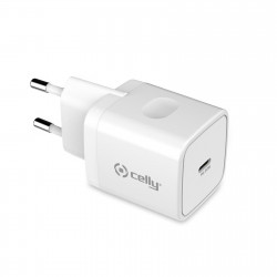 CARICABATTERIE CELLY     TC1USBC20WWH 20W USB-C