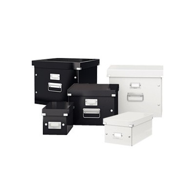 SCATOLA ARCHIVIO MEDIA CLICKSTORE NERO