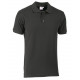 POLO PIQUET CLUB NERO TG.XL 100% COTONE