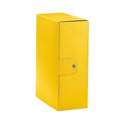 SCATOLA PROGETTI ECO     25X35X10 GIALLA