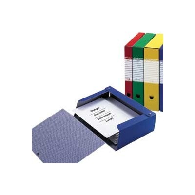 SCATOLA ARCHIVIO SPAZIO 120 GIALLO 25X35X12CM
