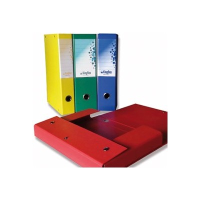 SCATOLA PROGETTO KingPro 8 ROSSO c/portaetichetta STARLINE