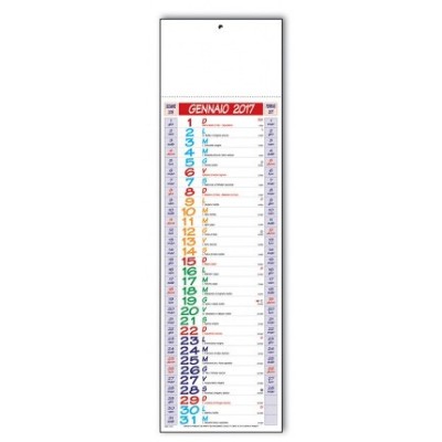 CALENDARIO OLANDESE 70 FOGLI 28,8X47CM