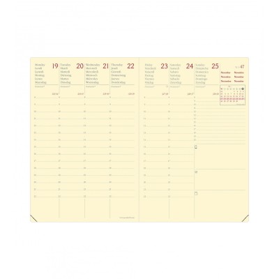 AGENDA AFFARI PRESTIGE NOT ML HABANA 10X15 LAMPONE
