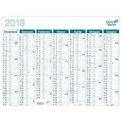 CALENDARIO BANCA QUO VADIS