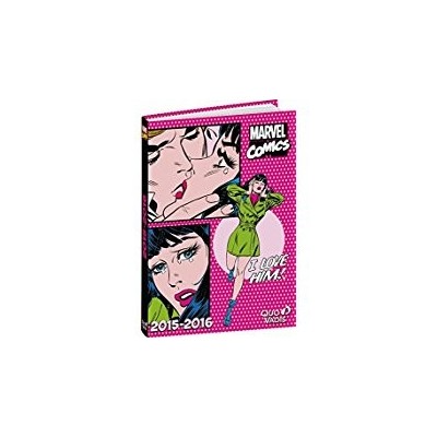 DIARIO AGENDABOOK IT     MARVEL RAGAZZA PISELLI