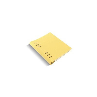CLIPBOOK PASTELS PERSONAL NOTEEBOOK A5 LEMON