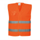 GILET ALTA VISIBILITA    ARANCIO TG XXL-3XL
