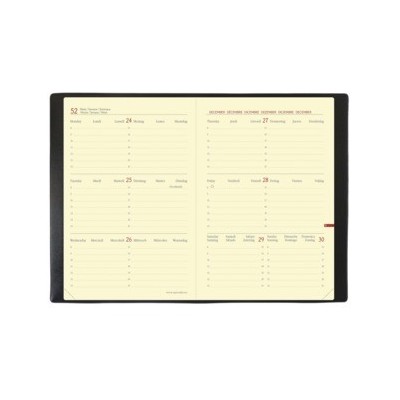 AGENDA HORIZONTAL 24 SD  EVEREST GRIGIO SETT./DIC.